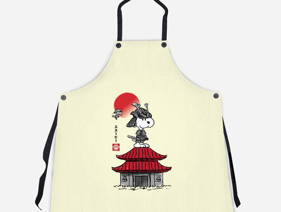 Beagle Samurai Sumi-E