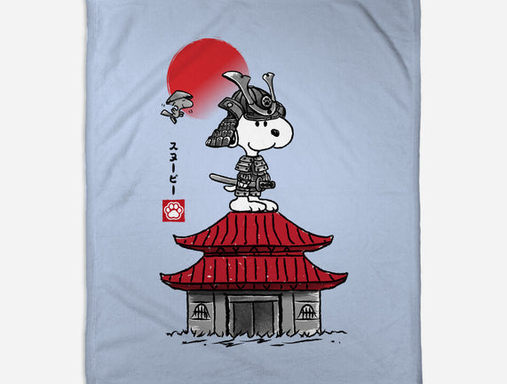 Beagle Samurai Sumi-E