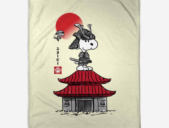 Beagle Samurai Sumi-E