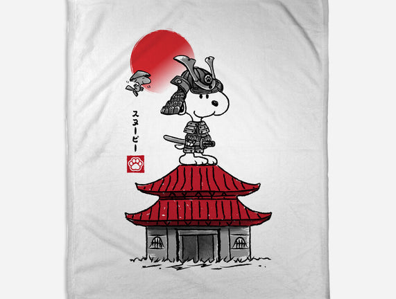 Beagle Samurai Sumi-E