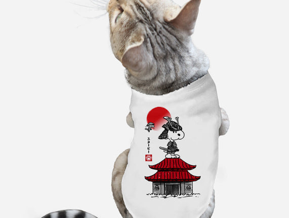 Beagle Samurai Sumi-E