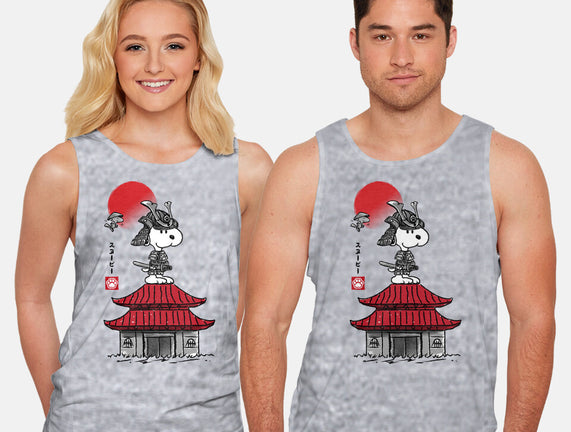 Beagle Samurai Sumi-E