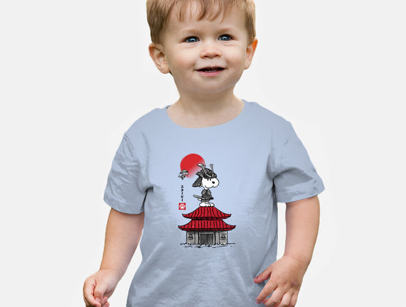 Beagle Samurai Sumi-E