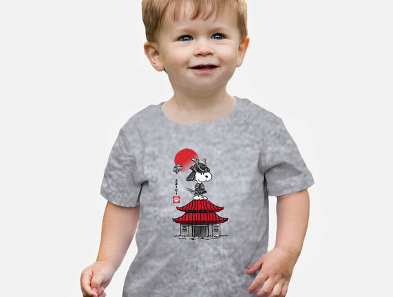 Beagle Samurai Sumi-E