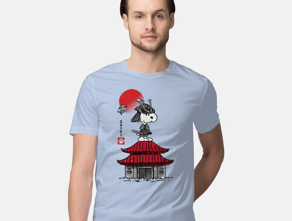 Beagle Samurai Sumi-E