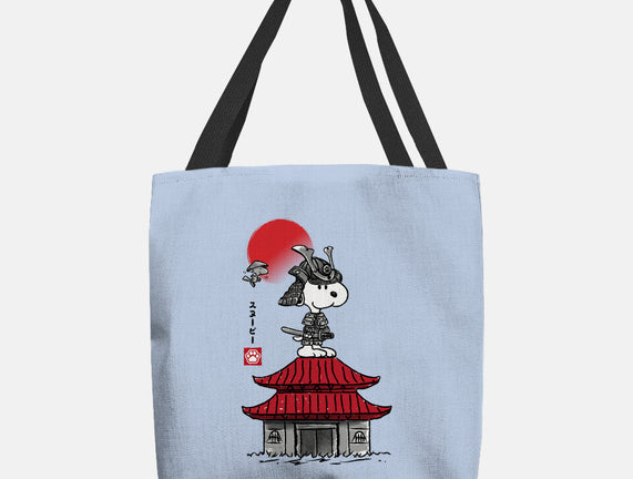 Beagle Samurai Sumi-E