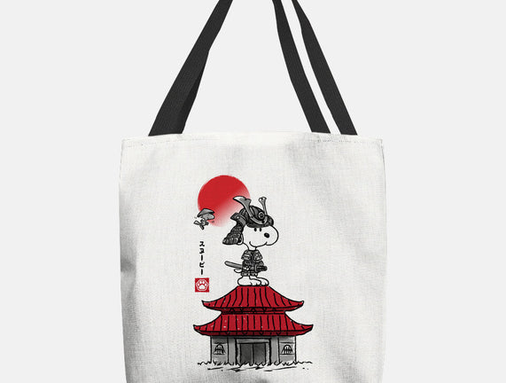 Beagle Samurai Sumi-E