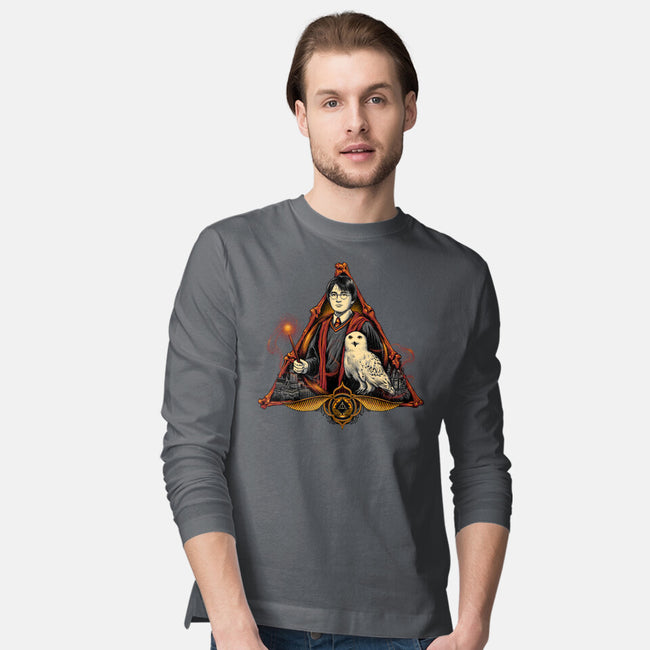 The Boy Who Lived-mens long sleeved tee-glitchygorilla