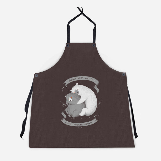 My Favorite Activity-unisex kitchen apron-tobefonseca