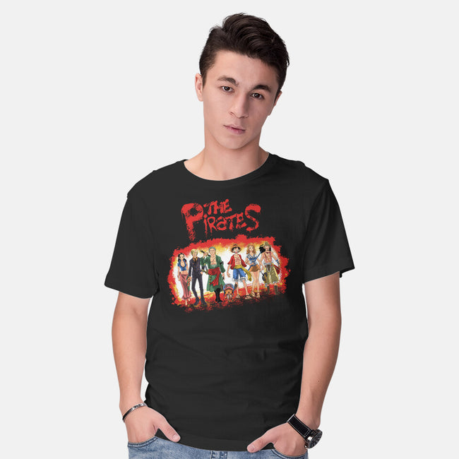 The Straw Hat Pirates-mens basic tee-zascanauta