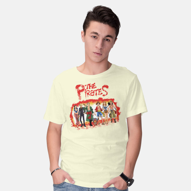 The Straw Hat Pirates-mens basic tee-zascanauta