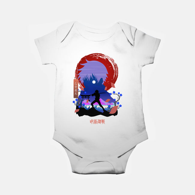 Okkotsu Yuta-baby basic onesie-Vecto