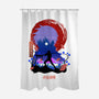 Okkotsu Yuta-none polyester shower curtain-Vecto
