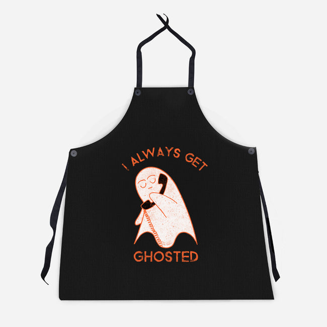 I Always Get Ghosted-unisex kitchen apron-fanfreak1
