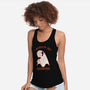 I Always Get Ghosted-womens racerback tank-fanfreak1