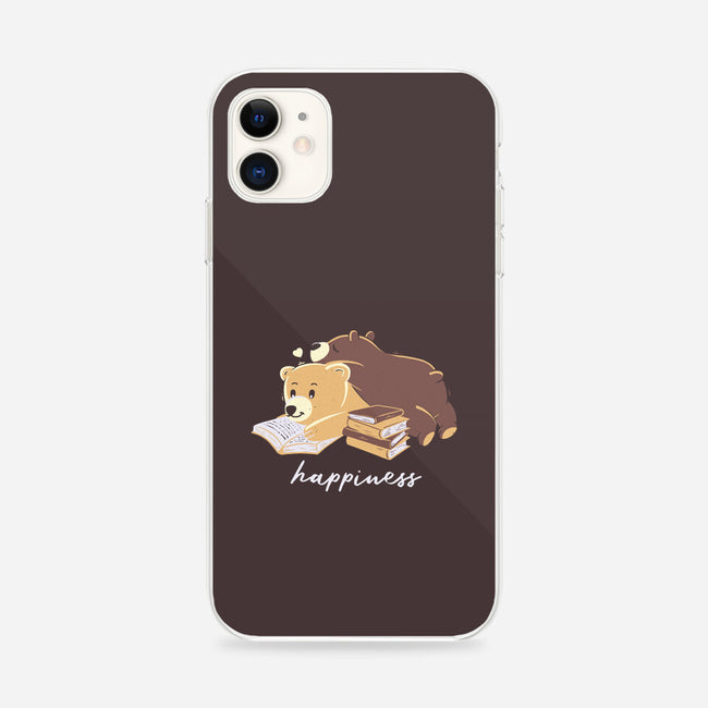 Happiness Brown Bear-iphone snap phone case-tobefonseca