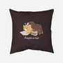 Happiness Brown Bear-none removable cover throw pillow-tobefonseca