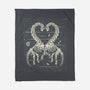 Mass Extinction Love-none fleece blanket-tobefonseca
