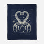 Mass Extinction Love-none fleece blanket-tobefonseca
