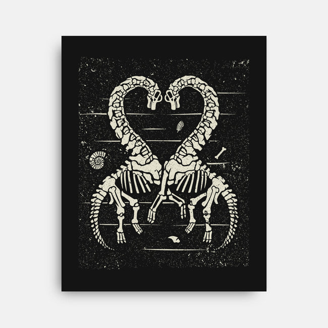Mass Extinction Love-none stretched canvas-tobefonseca