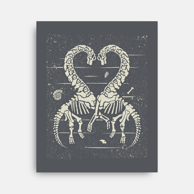Mass Extinction Love-none stretched canvas-tobefonseca