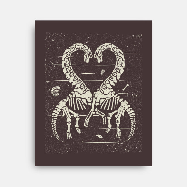 Mass Extinction Love-none stretched canvas-tobefonseca