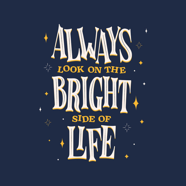 Bright Side Of Life-none polyester shower curtain-zawitees