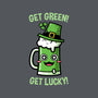 Get Green! Get Lucky!-mens basic tee-krisren28