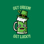 Get Green! Get Lucky!-none memory foam bath mat-krisren28