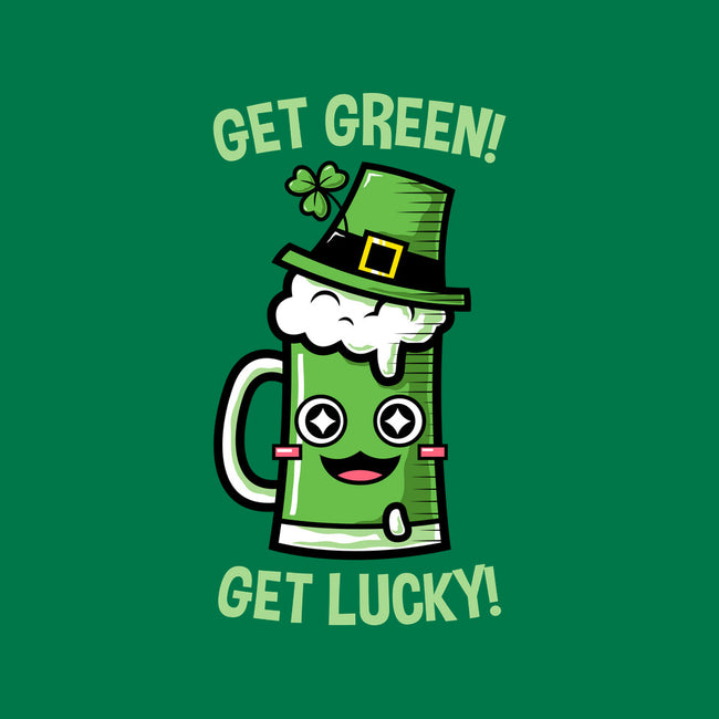 Get Green! Get Lucky!-womens racerback tank-krisren28