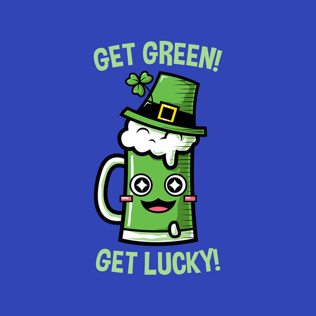 Get Green! Get Lucky!-none zippered laptop sleeve-krisren28