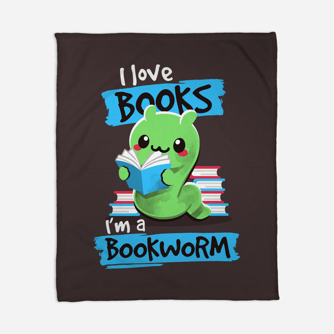 Bookworm-none fleece blanket-NemiMakeit