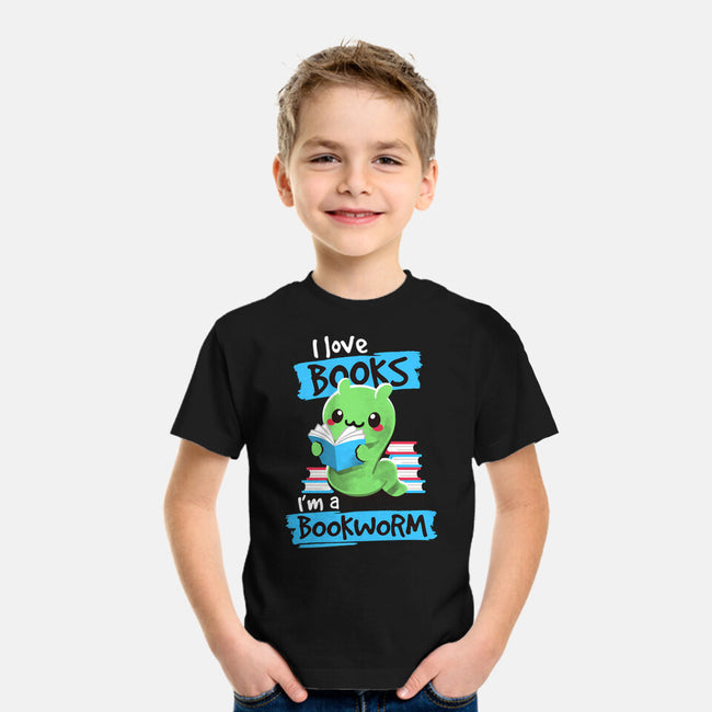 Bookworm-youth basic tee-NemiMakeit