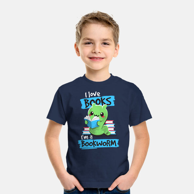 Bookworm-youth basic tee-NemiMakeit