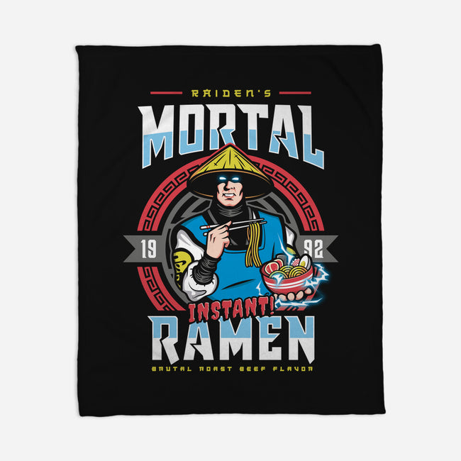 Mortal Ramen-none fleece blanket-Olipop