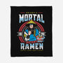 Mortal Ramen-none fleece blanket-Olipop