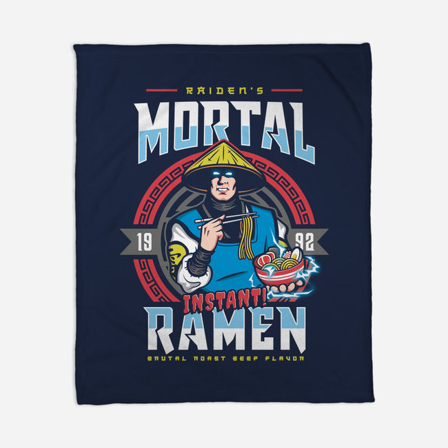 Mortal Ramen-none fleece blanket-Olipop