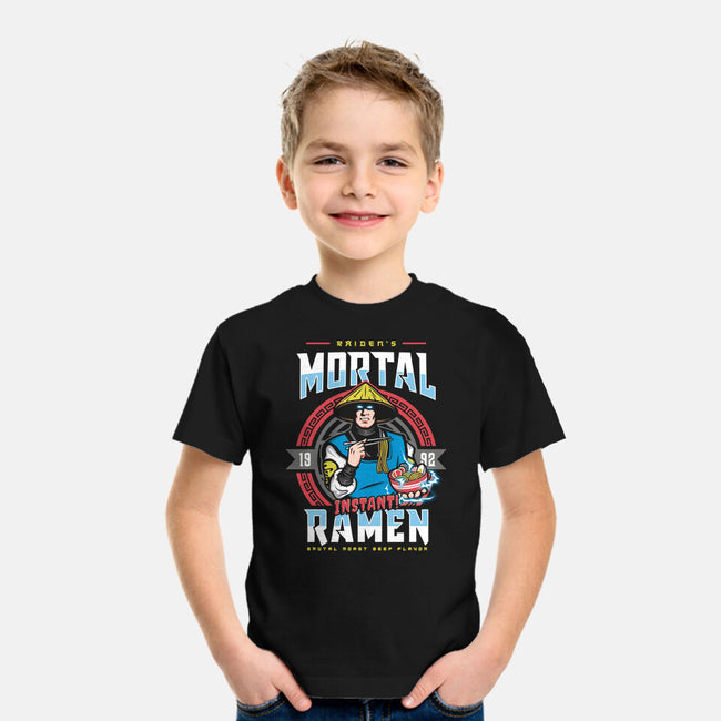 Mortal Ramen-youth basic tee-Olipop