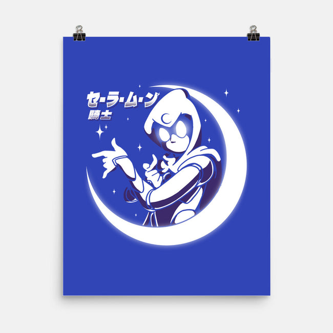 Sailor Moon Knight-none matte poster-estudiofitas