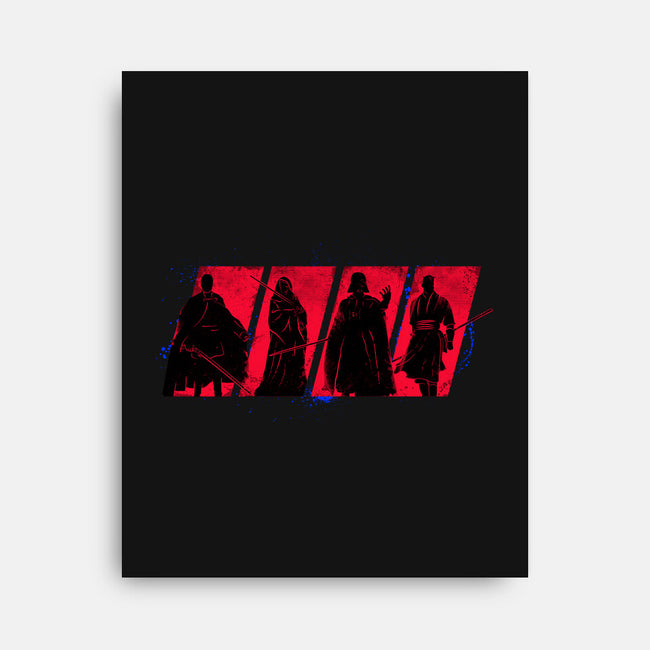 Dark Side Classics-none stretched canvas-rocketman_art