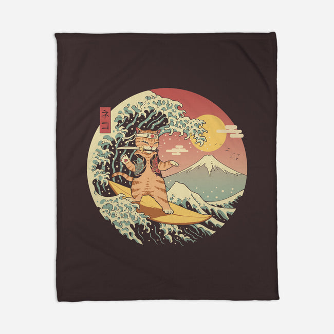 Catana Wave-none fleece blanket-vp021