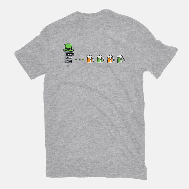 St. Patty's Robot-unisex basic tee-krisren28