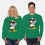 St. Purrty's Day-unisex crew neck sweatshirt-krisren28