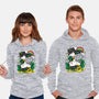 St. Purrty's Day-unisex pullover sweatshirt-krisren28