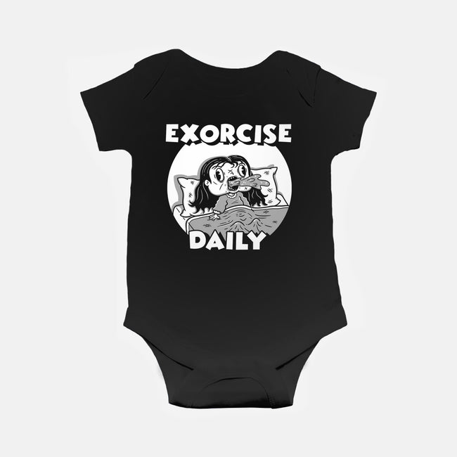 Exorcise Daily-baby basic onesie-Paul Simic