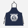 Exorcise Daily-unisex kitchen apron-Paul Simic