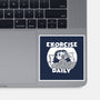 Exorcise Daily-none glossy sticker-Paul Simic