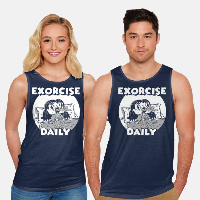 Exorcise Daily-unisex basic tank-Paul Simic
