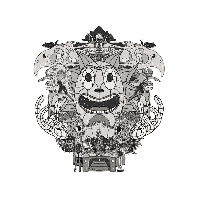 Cartoon Rick-womens basic tee-Zody