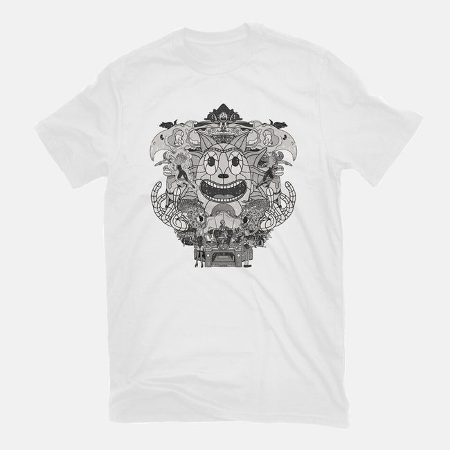 Cartoon Rick-mens basic tee-Zody